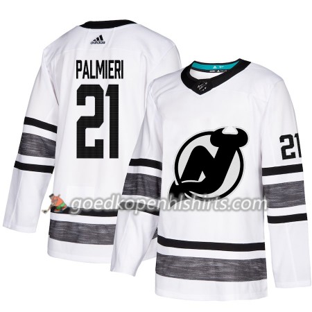 New Jersey Devils Kyle Palmieri 21 2019 All-Star Adidas Wit Authentic Shirt - Mannen